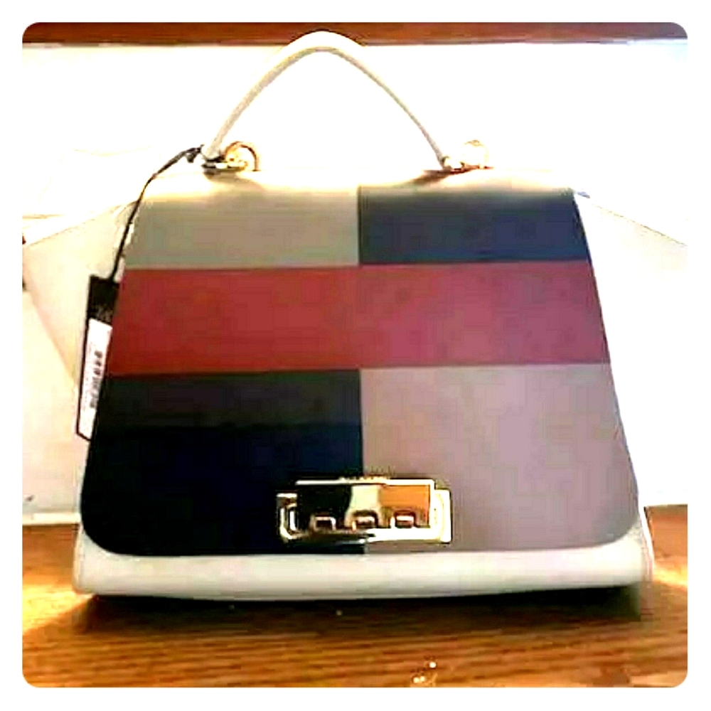 Zac Posen Eartha ColorBlock Signed and Numbered ba